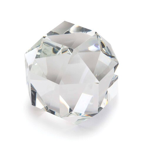 Crystal Octahedron Large
